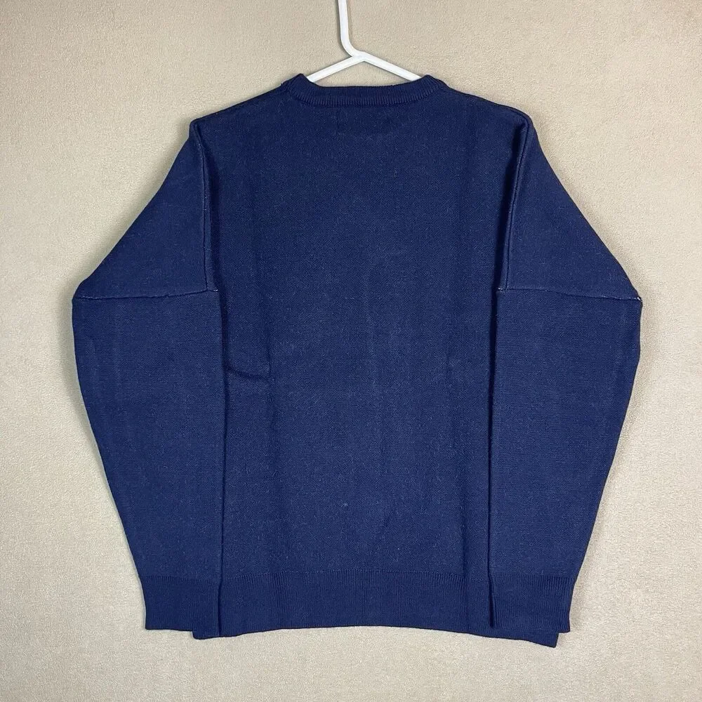 Daylight Curfew Sweater Mens Large Blue Rick & Morty Heavy Collector‎ Pullover
